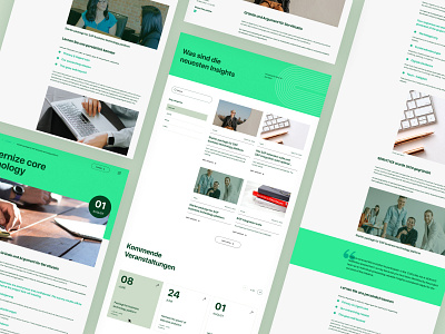 Servitize branding business case study color design green logo ui ux webdesign