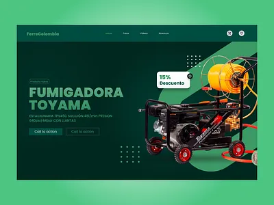 Website design for ferreagrocolombia.com branding design figma freelancer graphic design illustration logo ui ux web