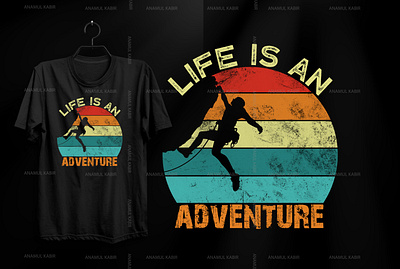 ADVENTURE T-SHIRT DESIGN logo design online tshirt design retro tshirt tshirt design vintahe