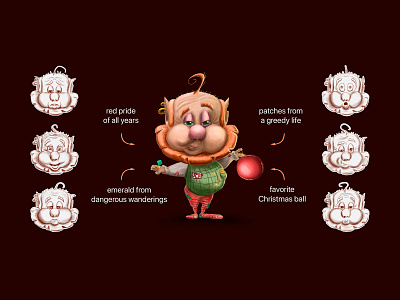 BUHWINE'S BREWERY. Beer label concept. Packaging. ale beer label bitmap brewery cartoon character character design christmas craft beer design digital art elf emotions gnome gnome concept illustration label design packaging photoshop sketch design