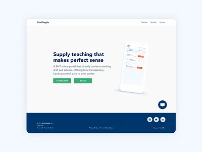 ShortSupply β Supply teaching that makes sense π android app clean illustration ios logo minimal space typography website white