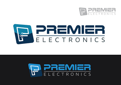 Premier Electronics branding business logon designer creative logo custom logo design graphic design graphic design service illustration logo logo design logo maker luxury logo minimalist logo modern logo professional logo real estate logo unique logo vector website logo