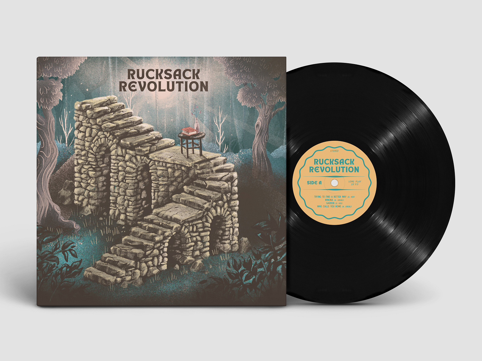 Rucksack Revolution Album Art by Ryan Lynch on Dribbble
