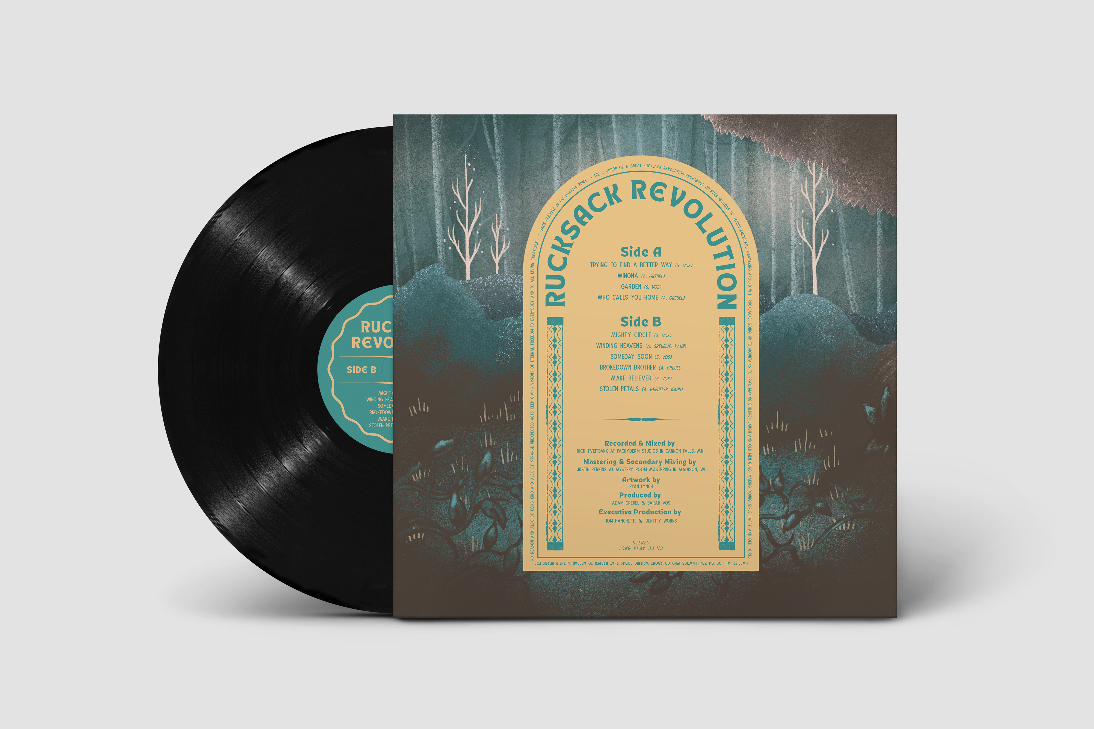 Rucksack Revolution Album Art by Ryan Lynch on Dribbble