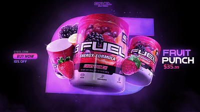 GFUEL Ads ads advert branding design gfuel graphic design