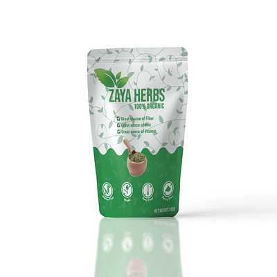 Herbs Pouch Label Design / Product label design attractive pouch colorful pouch design design food packaging food pouch fruit fruit pouch green pouch herb pouch design label design minimal pouch natural label design natural pouch design organic label design packaging design pouch pouch design pouch label design pouch packaging premium pouch