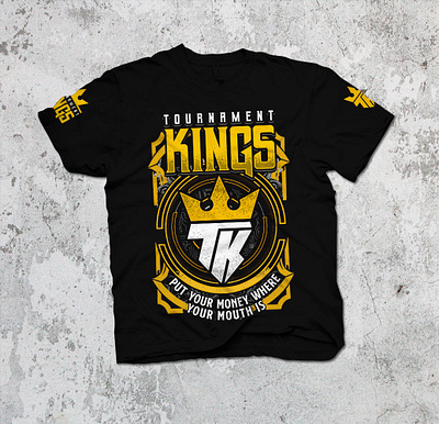 Tournament Kings design graphic design illustration tshirt vector