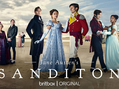 Sanditon Season 2 shot by Henrik Knudsen for Brit Box artist brit box characters creative design jsr people photographer photography sanditon series tv