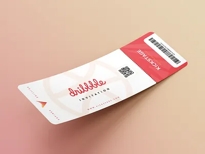 1 Dribbble Invite [Closed] ui