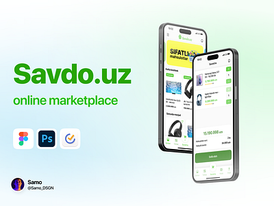 Savdo.uz marketplace delivery design e commerce ecommerce market marketing marketplace product shop ui