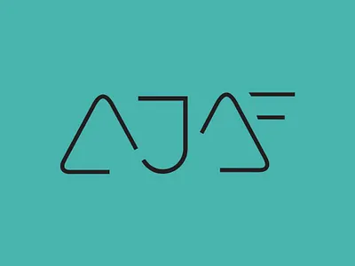 Ajaf Logo branding graphic design logo