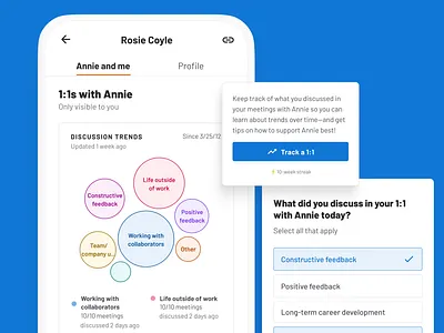 Conversation tracking tool data visualization data viz design ui ui design ux