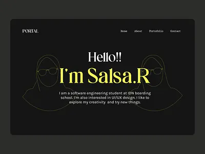Portal | Portofolio website