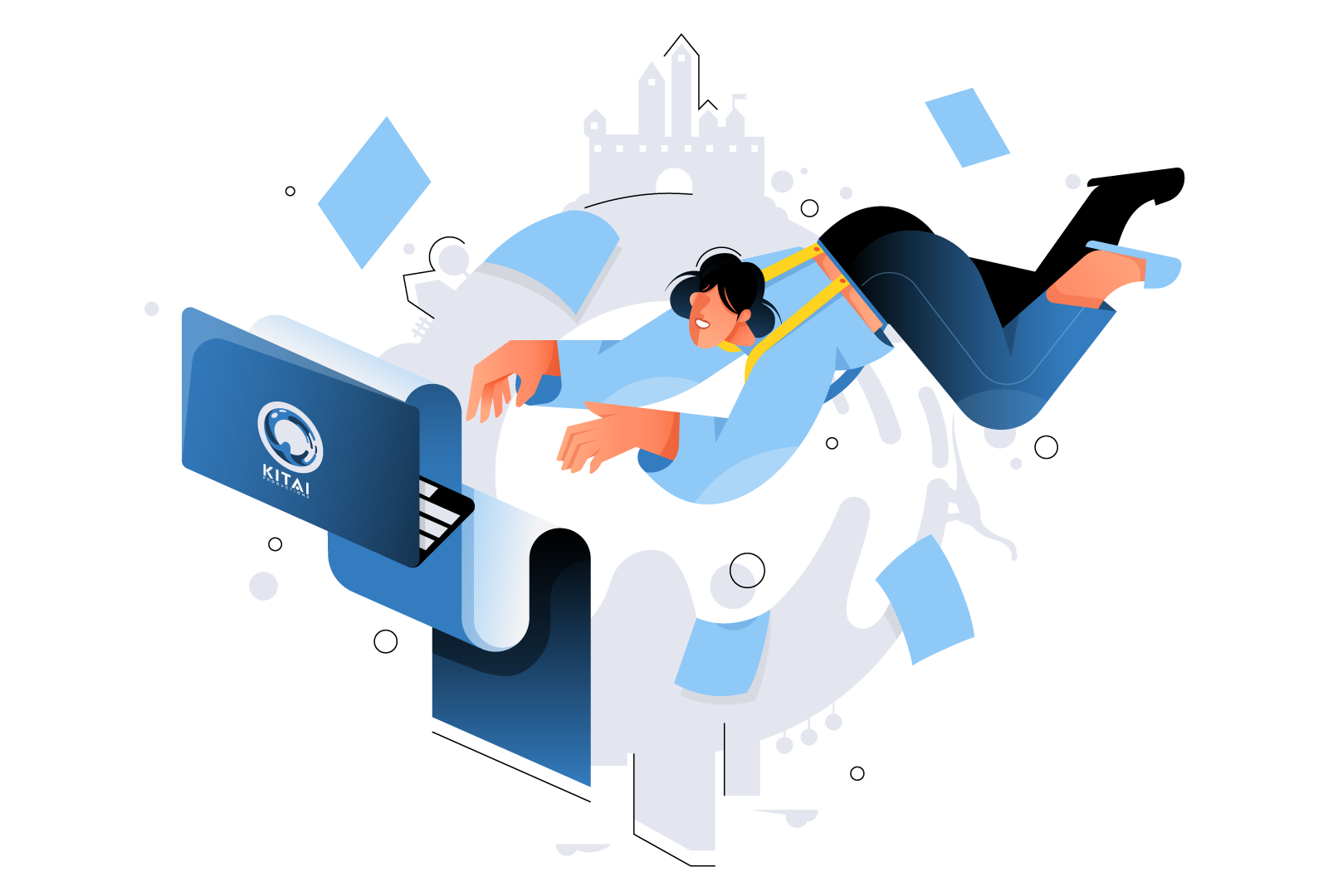 Example of Custom Illustrations For Web & Apps