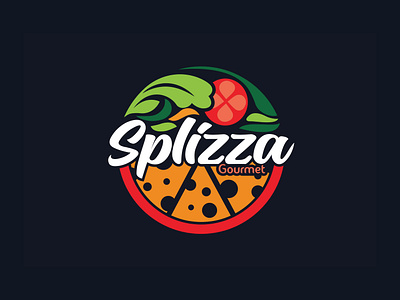 Splizza Gourmet | Restaurant Logo branding design custom pizza logo flat pizza logo food logo graphic design portfolio logo logo design logo portfolio minamal pizza logo minimalist pizza logo modern pizza logo natural food logo natural pizza logo pizza food logo pizza logo pizza logo portfolio pizza restaurant logo professional pizza logo restaurant logo vegan pizza logo