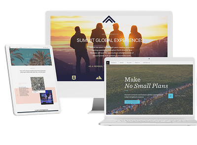 Summit Websites design graphic design ui ux