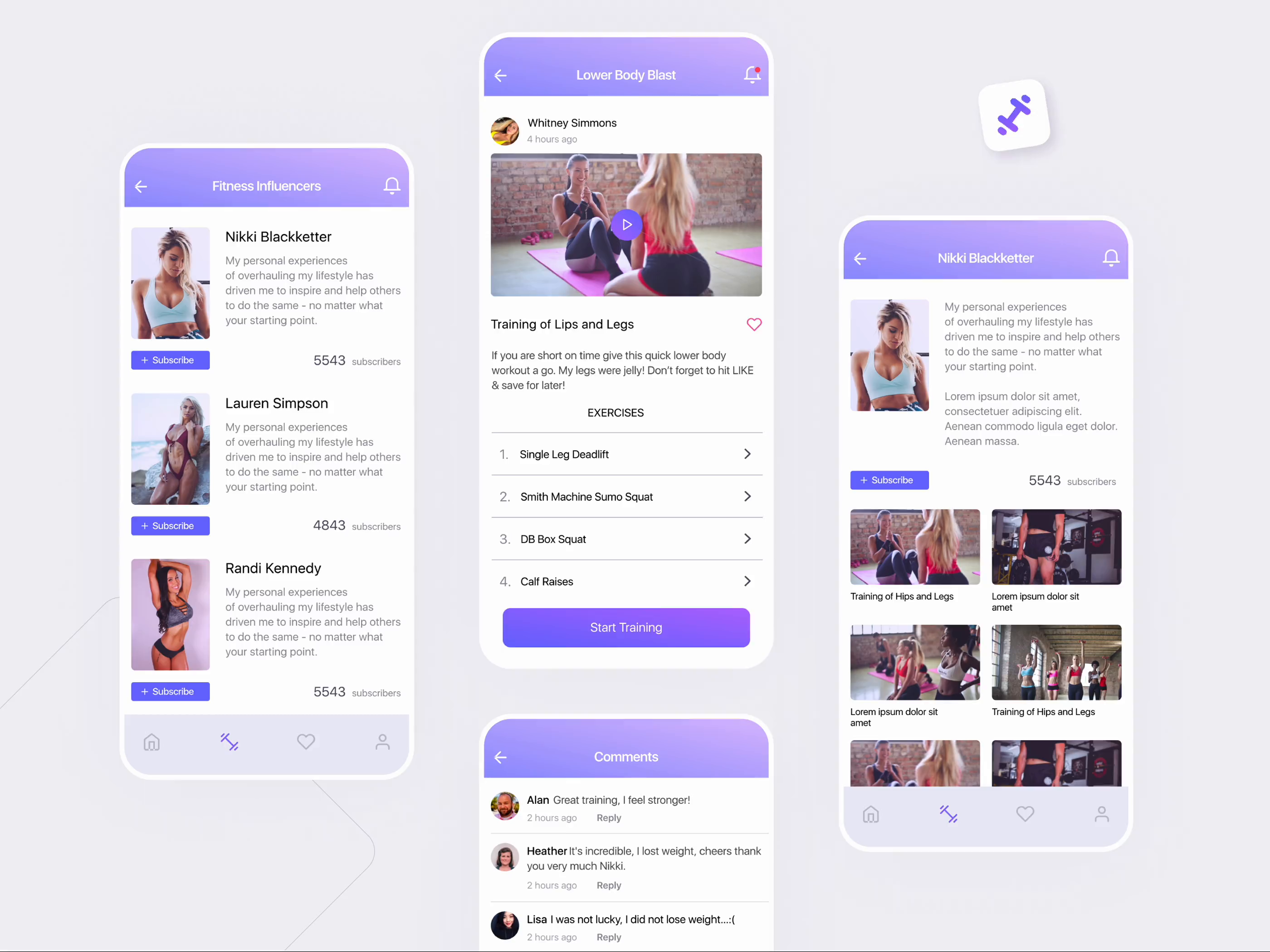 Fitness App Design By Itdevgroup On Dribbble
