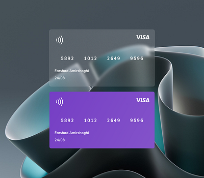 Glassmorphism-card-payment app card clean clients design figma glass glass effect glassmorphism gradient minimal minimalist mobile pay payment ui uidesign ux web website