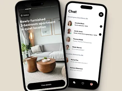 Find shared housing | App Concept apartment app app design clean clean design design figma flatmates house interface living mobile app real estate rent roommates share ui user experience user interface ux