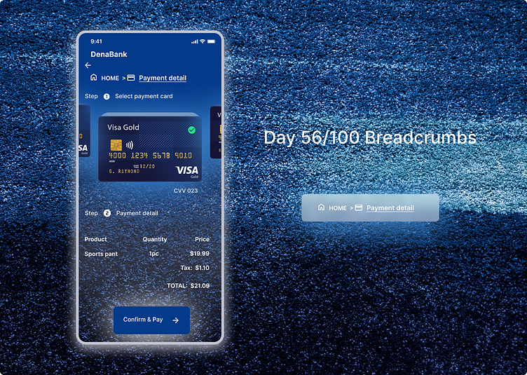 Day 56 Breadcrumbs by Shuting Yu (Sherry) on Dribbble