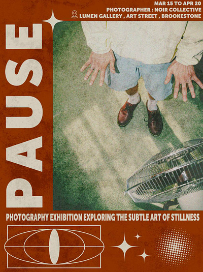 Photography exhibition poster graphic design poster posterdesign