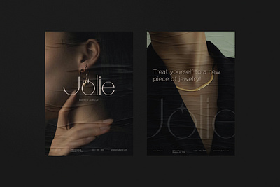 Jolie - Posters ✨ brand branding graphic design jewellery jewellery logo jewellery logo design jewellery shop jewelry jewelry logo jewelry logo design jewelry poster jewelry shop logo logo design logo designer minimalism poster poster design posters