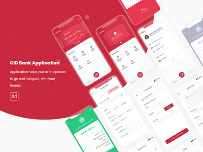 Banking Application Design bank graphic design ui ux