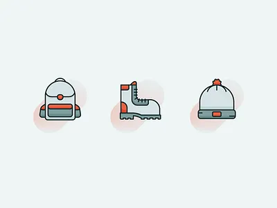 Hiking Icons backback backback icon backpacking beanie climbing climbing icon set hike hiking hiking icon set hiking illustration hiking shoes hiking shoes icon icon design walking