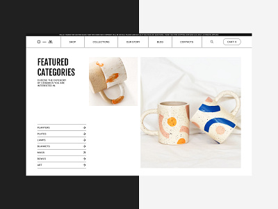 Categories concept design ecommerce shop store ui uidesign webdesign