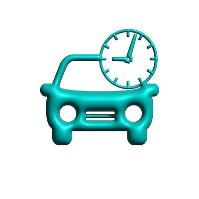 car icon 3D 3d branding design graphic design illustration logo mascot ui ux vector