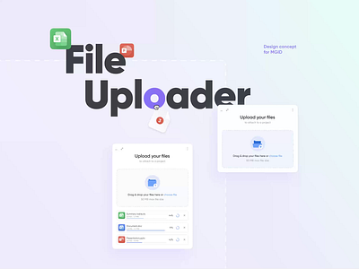 Drag and drop file uploader admin panel animation documents drag and drop file file management file manager file uploader loader micro interactions minimal modal popup progress progress bar ui upload uploader ux