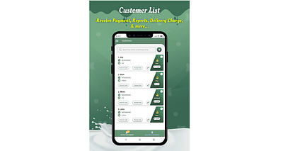 Simple Dairy Customer List