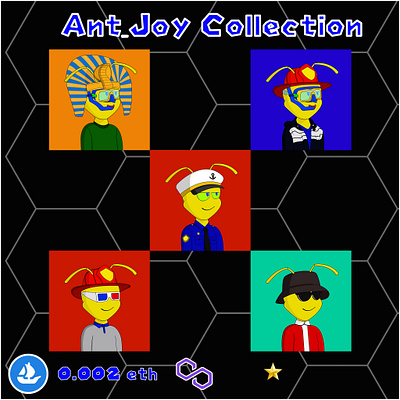 Ant_Joy illustration nft nfts