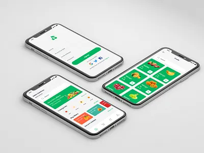 Grocery App Sign up And Home screen app app design beautiful home page cart design ecommerce fruit app graphic design grocery grocery app grocery home page home page home page design mobile app mobile home page sign up sign up page ui ui ux ux