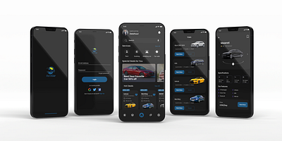 Car booking app app app design beautiful home page booking booking app car booking app car rent cart screen design detail page design graphic design home page login rent app rental app sign up splash screen ui ui ux ux