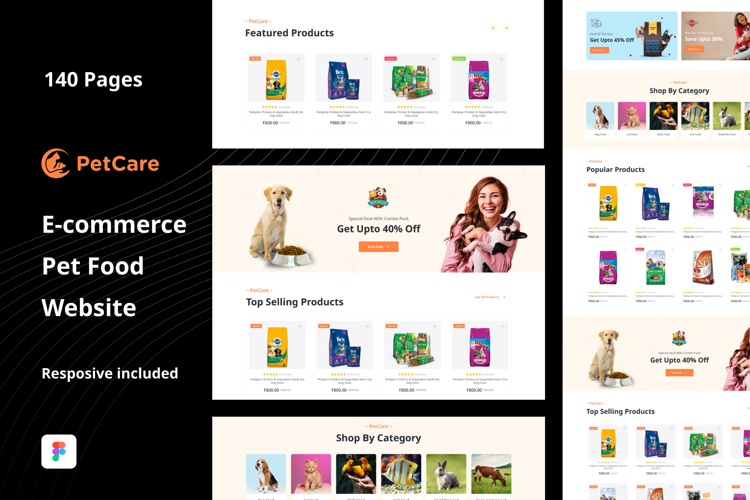 Pet Food site by Madbrains Technologies LLP on Dribbble