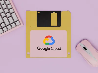 Google Cloud Old School awesome branding design minimal ui