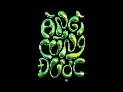 Tán Tỉnh Types design graphic design illustration lettering typography vietnam