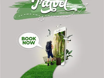 Travel Social Media Ad adobe ads advertising brand identity branding creative ads design facebook ad graphic design instagram ad media ad mim laboni mobile ads photomanipulation photoshop social media ads travel ads travel man twitter ads