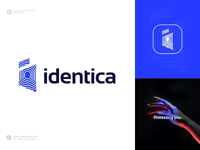 SaaS, AI Tech Logo, Fingerprint Identity, i Security Logo design branding conceptual logo ecommerce fingerprint logo i letter logo identification logo logo designer logodesign logomark logotype modern logo protect saas security logo software logo symbol tech technology trendy logo vector