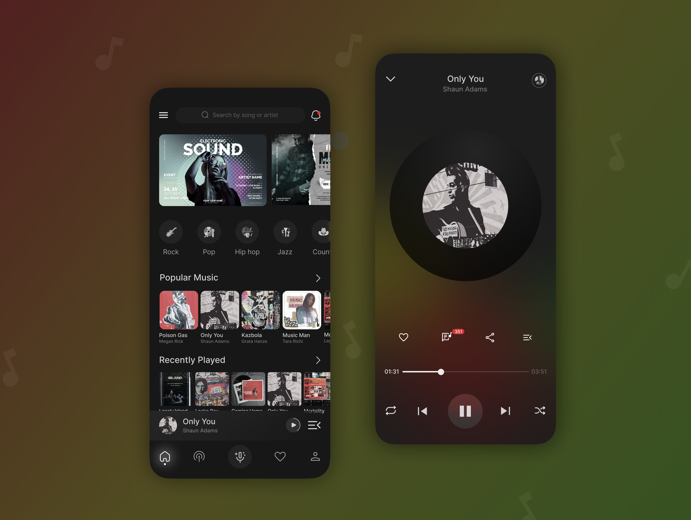 Example of Mobile App Design