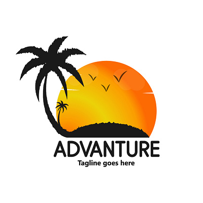 adventure logo design adventure logo app beach logo branding business logo creative design graphic design illustration landscape log logo logo design logo folio logo maker logo portfolio minimalist sun logo tourism logo travel logo ui