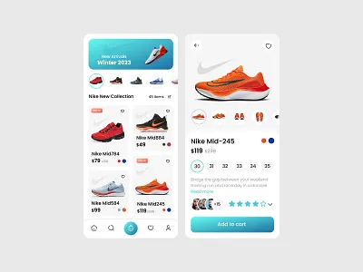Nike shoes Lab application appui design dr dribbble figma graphic design graphic designer ui uiux userinterface