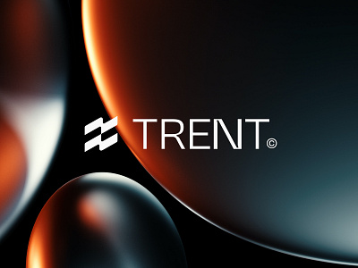 TRENT© brand branding clean concept futuristic identity logo logo design logomark logotype mark minimal simple symbol visual