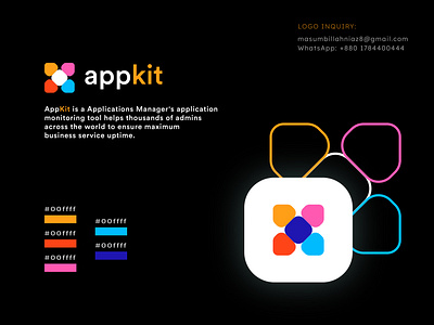 app manager logo and branding design - application manager app app icons app manager application brand identity branding design graphic design kit logo logo and branding logo design logodesign logos management minimalist vector