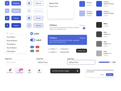 Hummingbird Design System atoms buttons components design design system interface ui ui kit