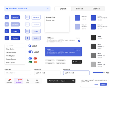 Hummingbird Design System atoms buttons components design design system interface ui ui kit