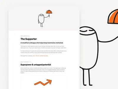 Work style quiz design illustration ui ui design ux