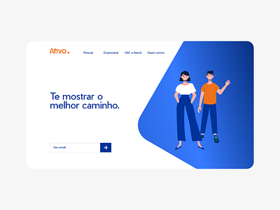Ativo design flat ui ux