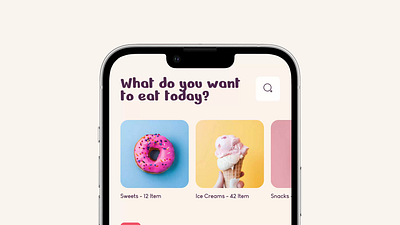 Mr. Donuts animation app design cake shop clean colorful concept donut app food app food delivery graphic design mobile ui online food product design ui ui design uiux ux
